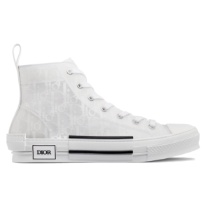 White Oblique 'B23' High-Top Sneakers for men