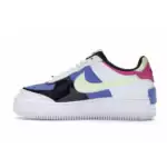Nike Air Force 1 Shadow White Sapphire Barely Volt for women