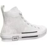 White Oblique 'B23' High-Top Sneakers for men