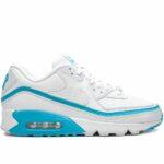 Air Max 90 x Undefeated 'White Blue Fury' for women